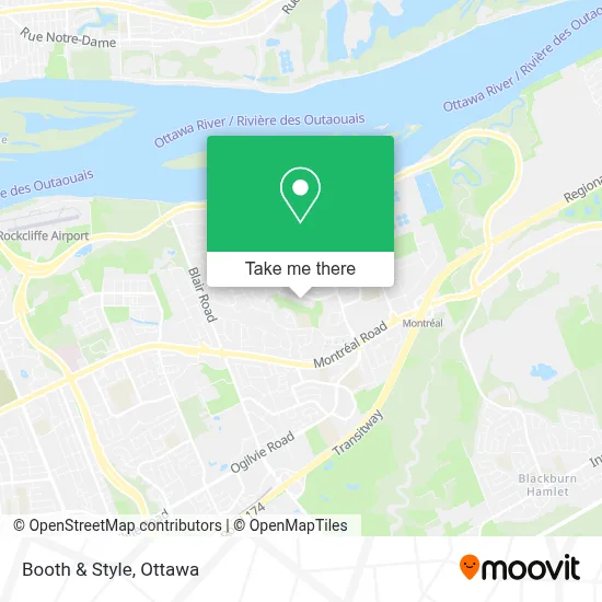 Booth & Style map