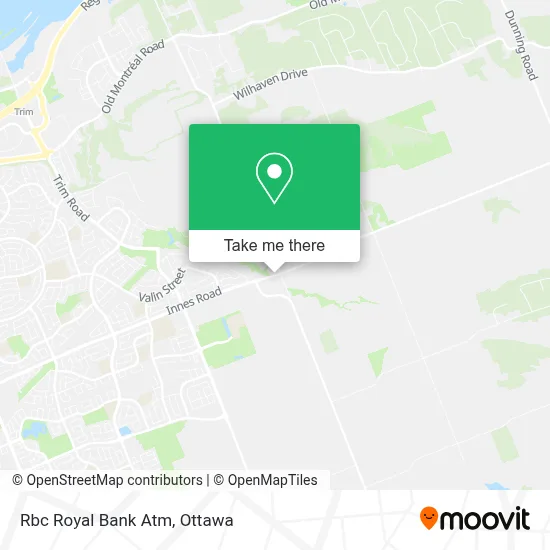 Rbc Royal Bank Atm map