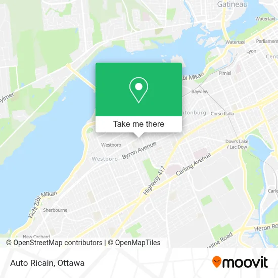 Auto Ricain map