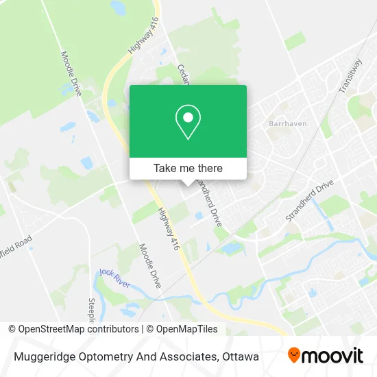Muggeridge Optometry And Associates map
