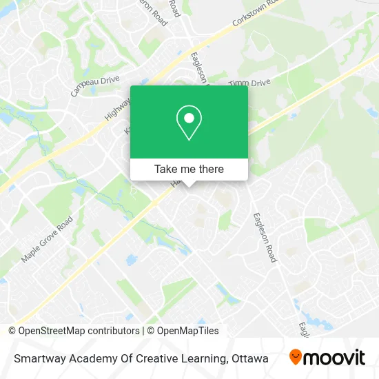 Smartway Academy Of Creative Learning map
