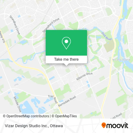 Vizar Design Studio Inc. map