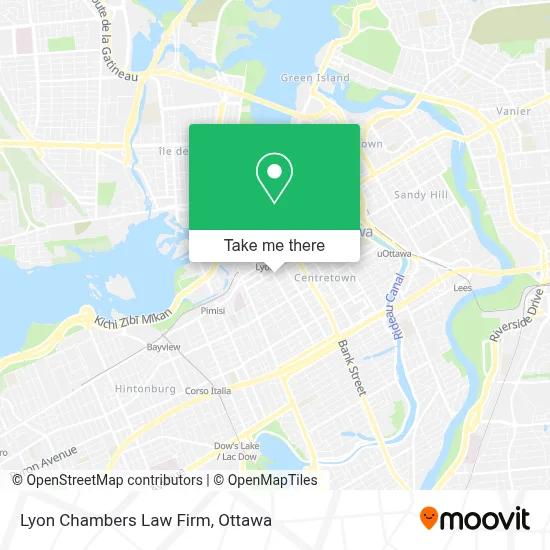 Lyon Chambers Law Firm map
