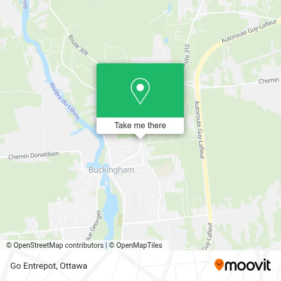 Go Entrepot map