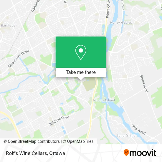 Rolf's Wine Cellars map