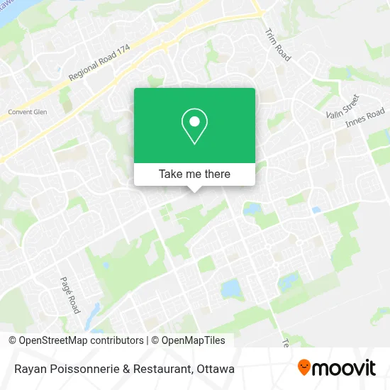 Rayan Poissonnerie & Restaurant map