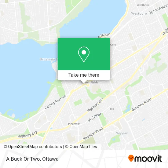 A Buck Or Two map