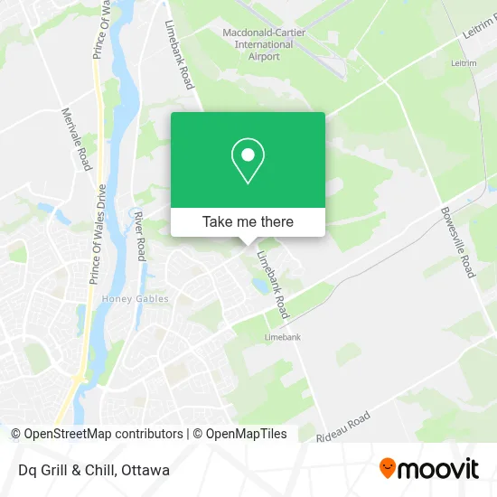 Dq Grill & Chill map