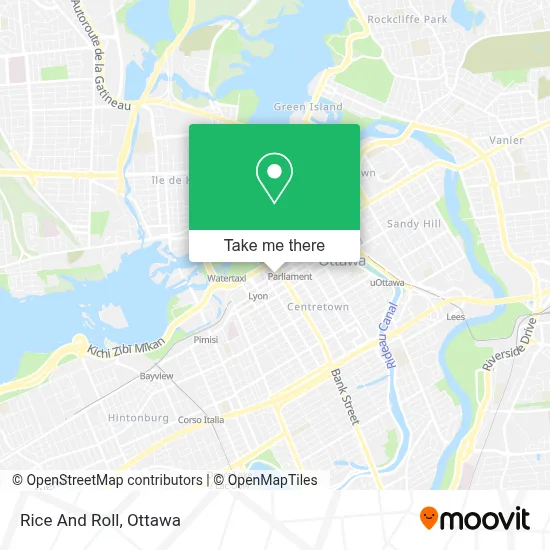 Rice And Roll map