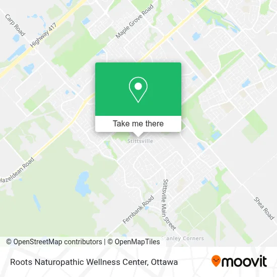 Roots Naturopathic Wellness Center map