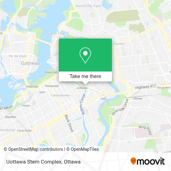 Uottawa Stem Complex map