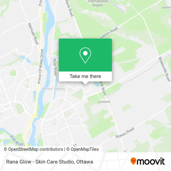 Rana Glow - Skin Care Studio map