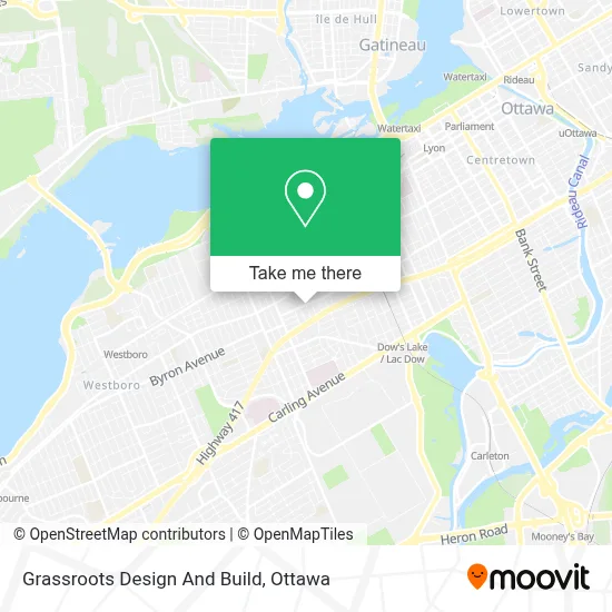 Grassroots Design And Build map
