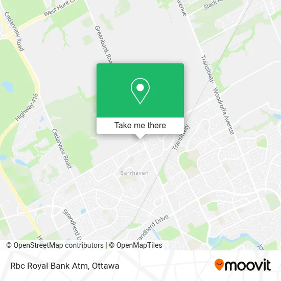 Rbc Royal Bank Atm map