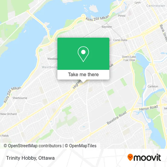 Trinity Hobby map