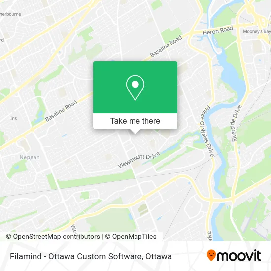 Filamind - Ottawa Custom Software map