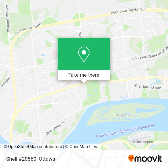 Shell #20560 map