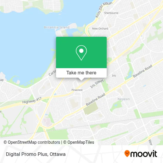Digital Promo Plus map