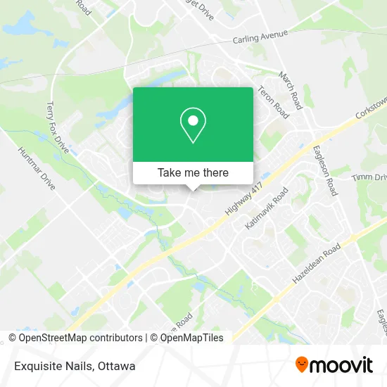 Exquisite Nails map
