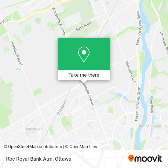 Rbc Royal Bank Atm map