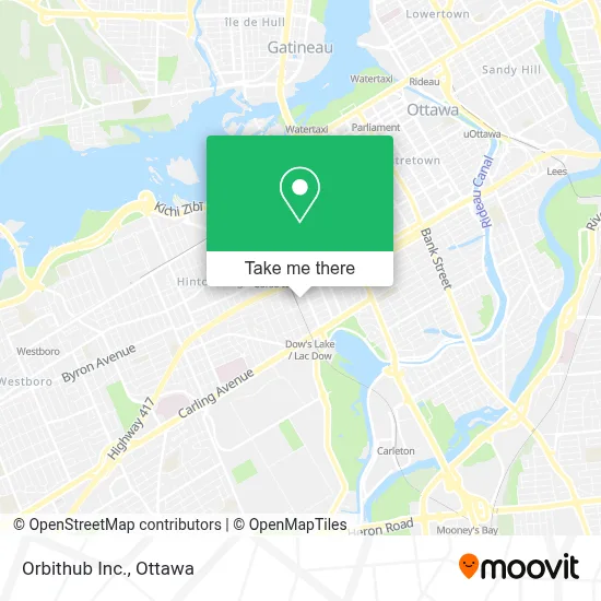 Orbithub Inc. map