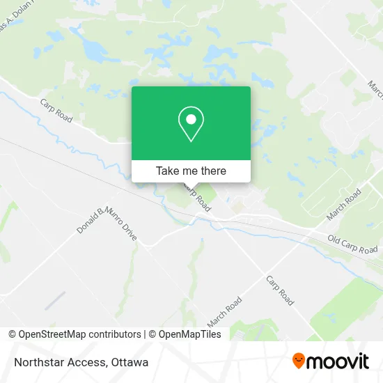 Northstar Access map