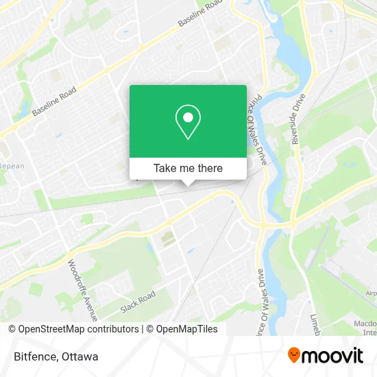 Bitfence map