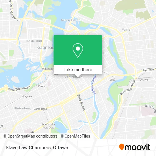 Stave Law Chambers map