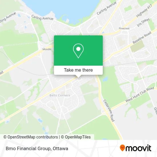 Bmo Financial Group map