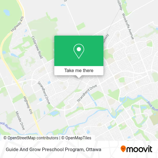 Guide And Grow Preschool Program map