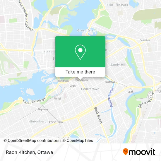 Raon Kitchen map