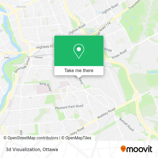 3d Visualization map