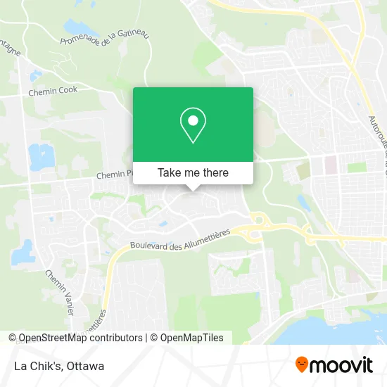 La Chik's map
