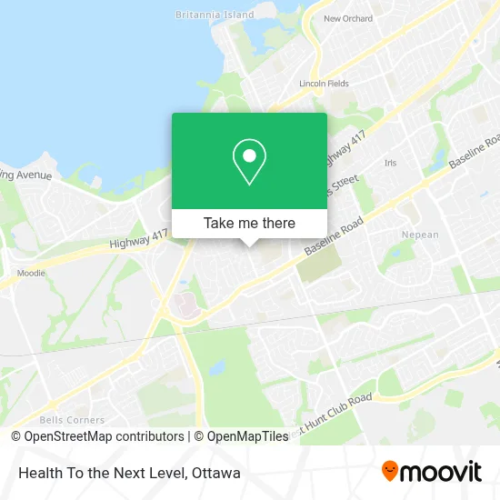 Health To the Next Level map
