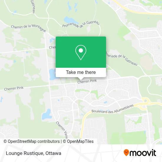 Lounge Rustique map