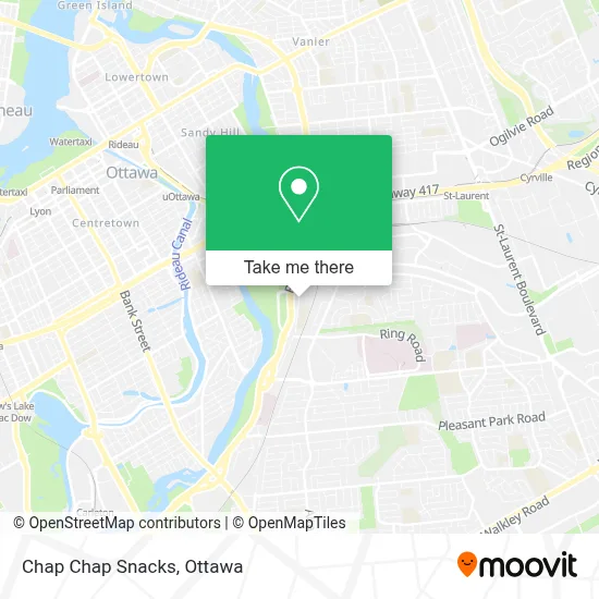 Chap Chap Snacks map