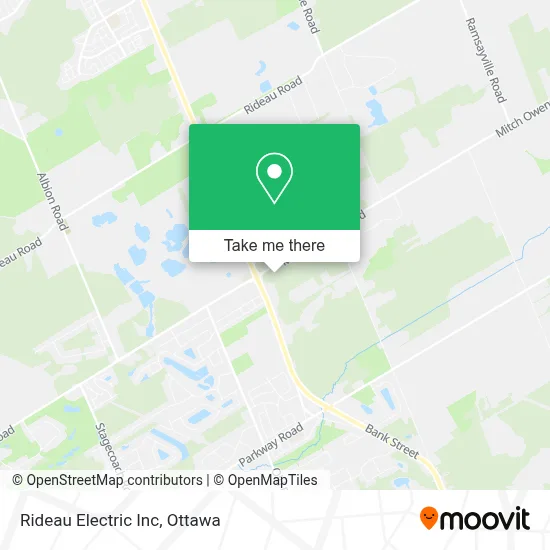 Rideau Electric Inc map