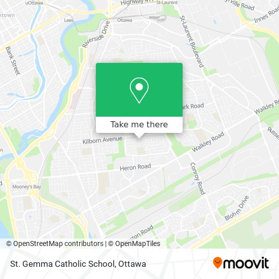 St. Gemma Catholic School map