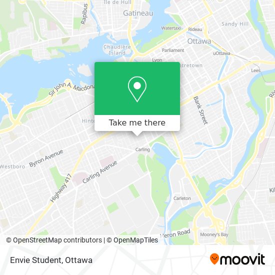 Envie Student map