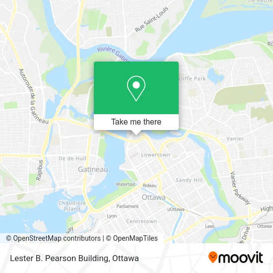 Lester B. Pearson Building map
