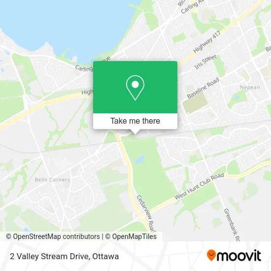 2 Valley Stream Drive map