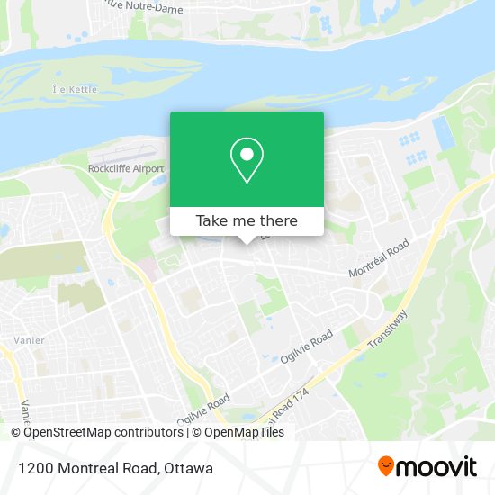 1200 Montreal Road map