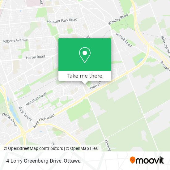 4 Lorry Greenberg Drive map