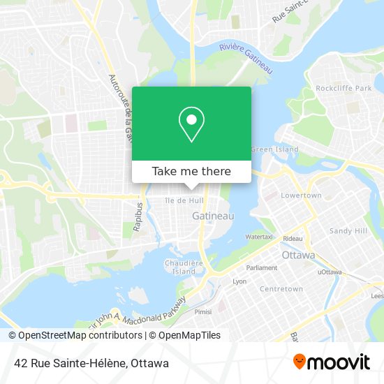 42 Rue Sainte-Hélène plan