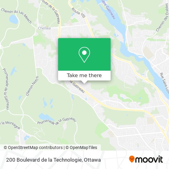 200 Boulevard de la Technologie map