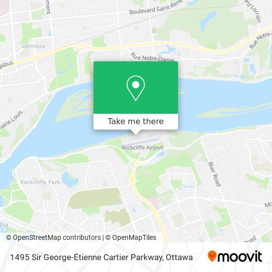 1495 Sir George-Étienne Cartier Parkway plan