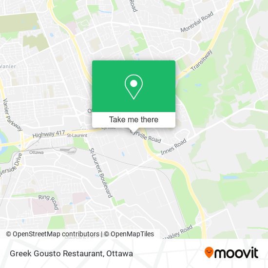 Greek Gousto Restaurant map