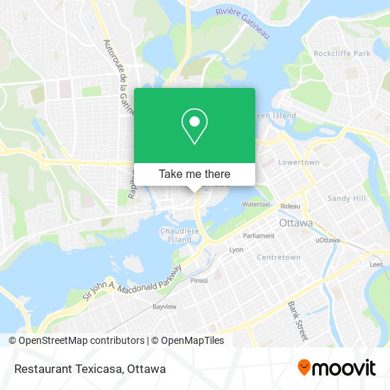Restaurant Texicasa plan