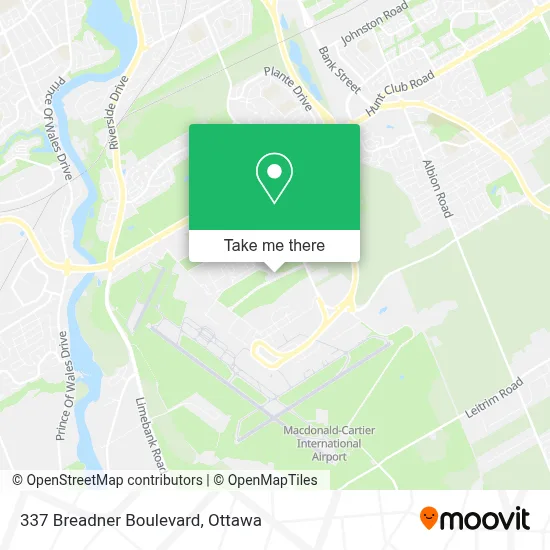 337 Breadner Boulevard map