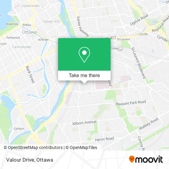 Valour Drive map